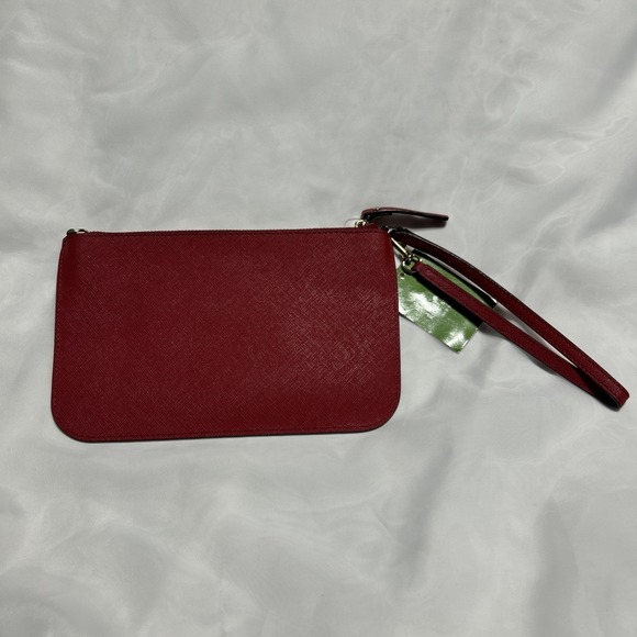 Kate‎ Spade Wristlet Wallet Zipper Red New NWT - Picture 2 of 7